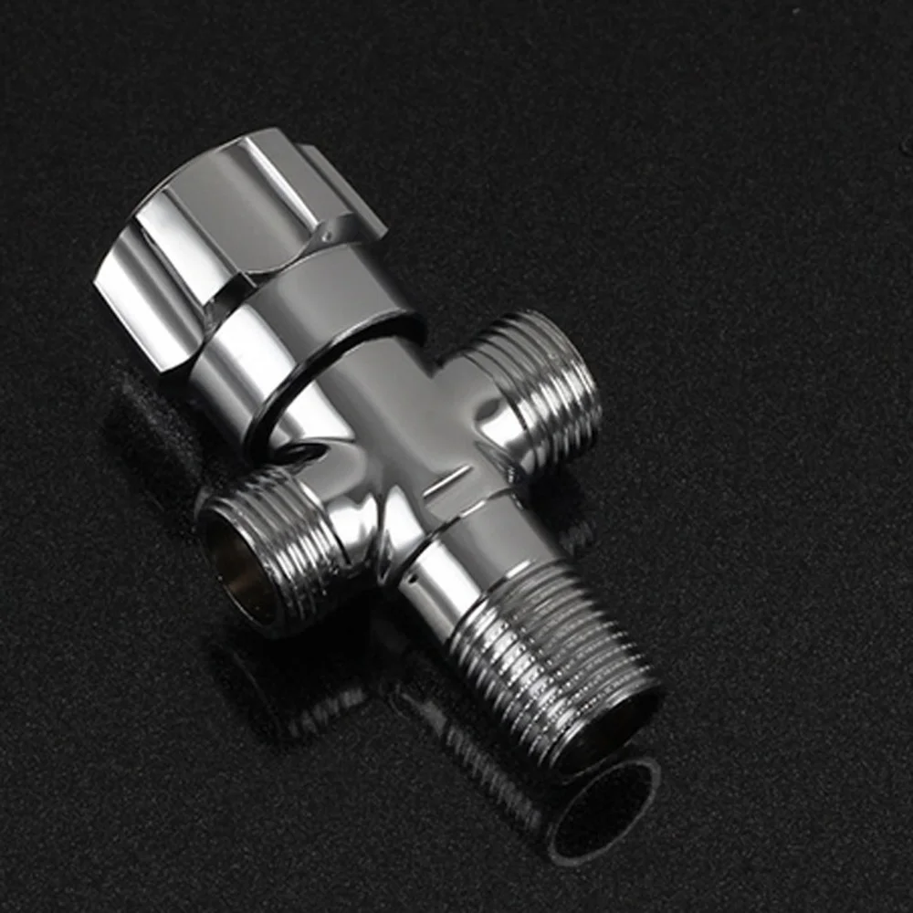1PC Bronze Two-site Triangle Valve Antique Copper Durable Shower for Bathroom Accessories Tool Fixture Toilet Parts |