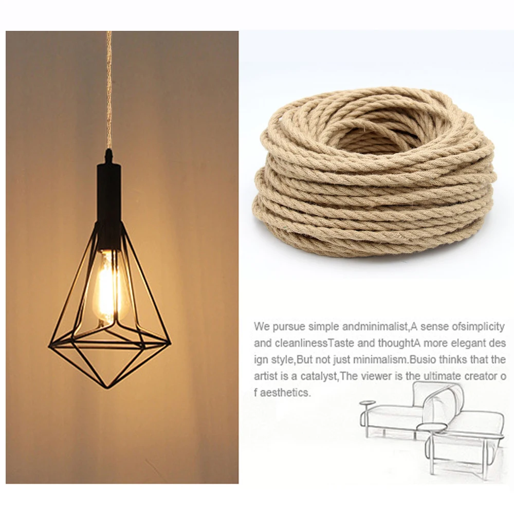 2 четыре ядра 3 со скрученными жилами из пеньковой веревки коннекторов для