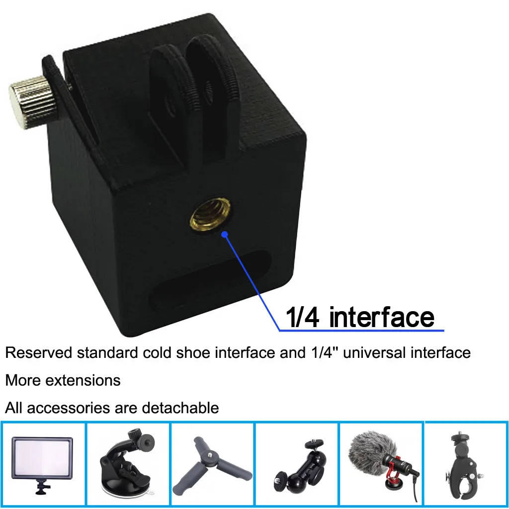 Для DJI OSMO Карманный ручной карданный удлинитель селфи палка с 1/4 винтовым