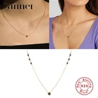 Автоклав 2021 трендовые ожерелья для женщин 925 стерлингового серебра CZ колье ожерелье, подарок на день матери, колье в стиле Collares W5