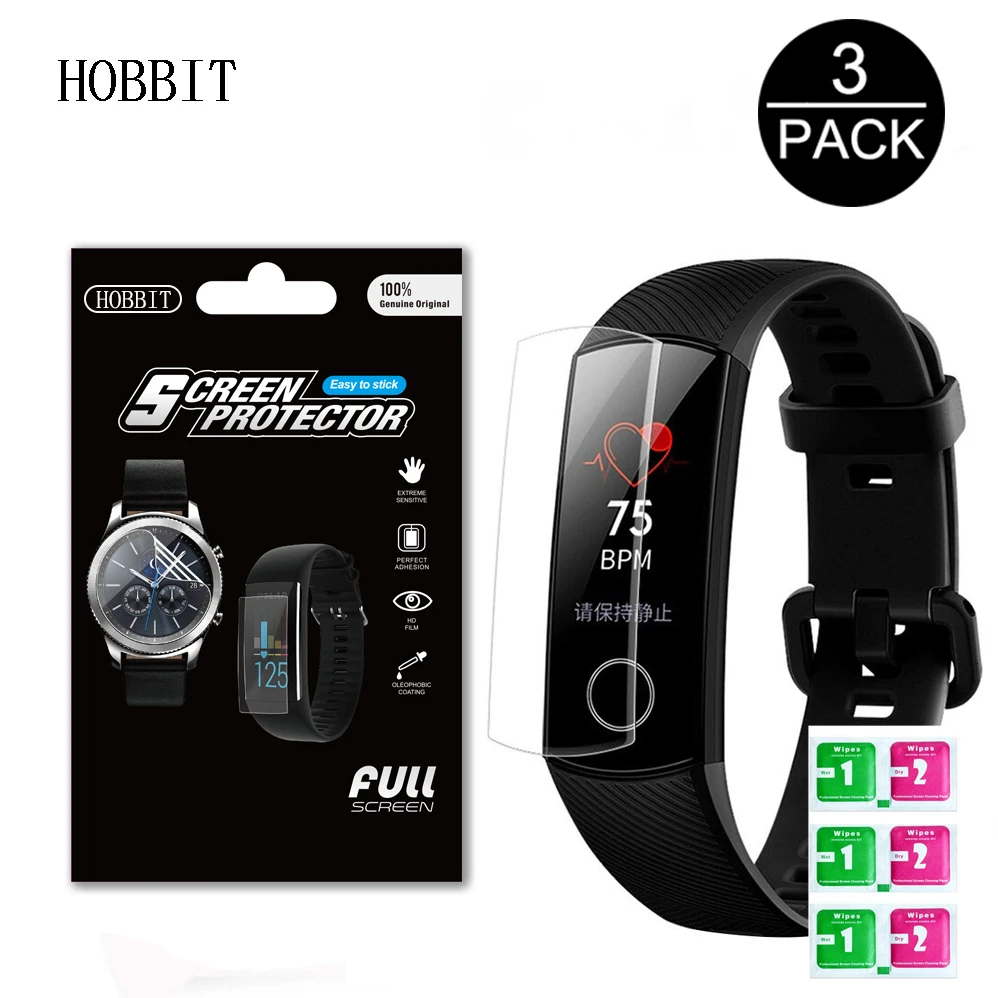 Защитный чехол на весь экран для Huawei Honor Band 4 5 Band4 умный браслет Противоударная