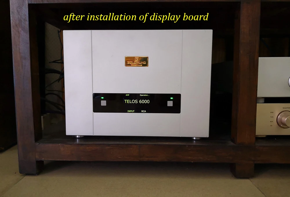 

Lusya Gao wen Telos series power amplifier soft control TFT display panel for TELOS1000/TELOS3500 /TELOS6000 T0060