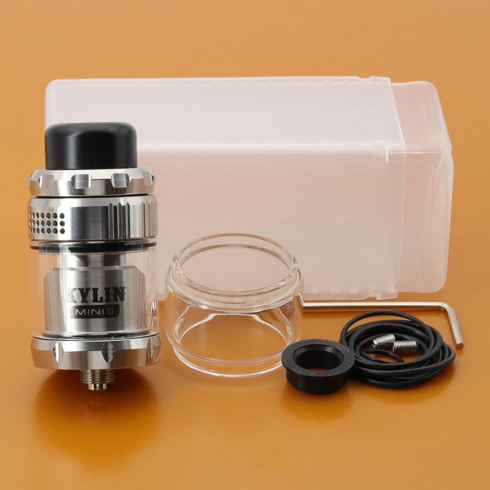 

VapSea Kylin v2 Mini RTA Tank 3ml/5ml 24mm Top fill Single Coil RTA Rebuildable Tank Atomizer rta