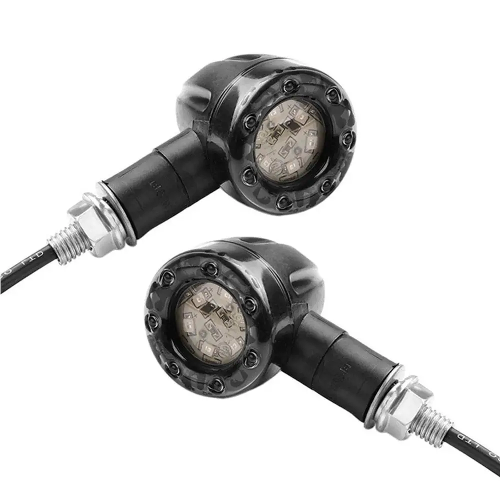 Универсальный светодиодный поворотник для мотоцикла указатели светильник