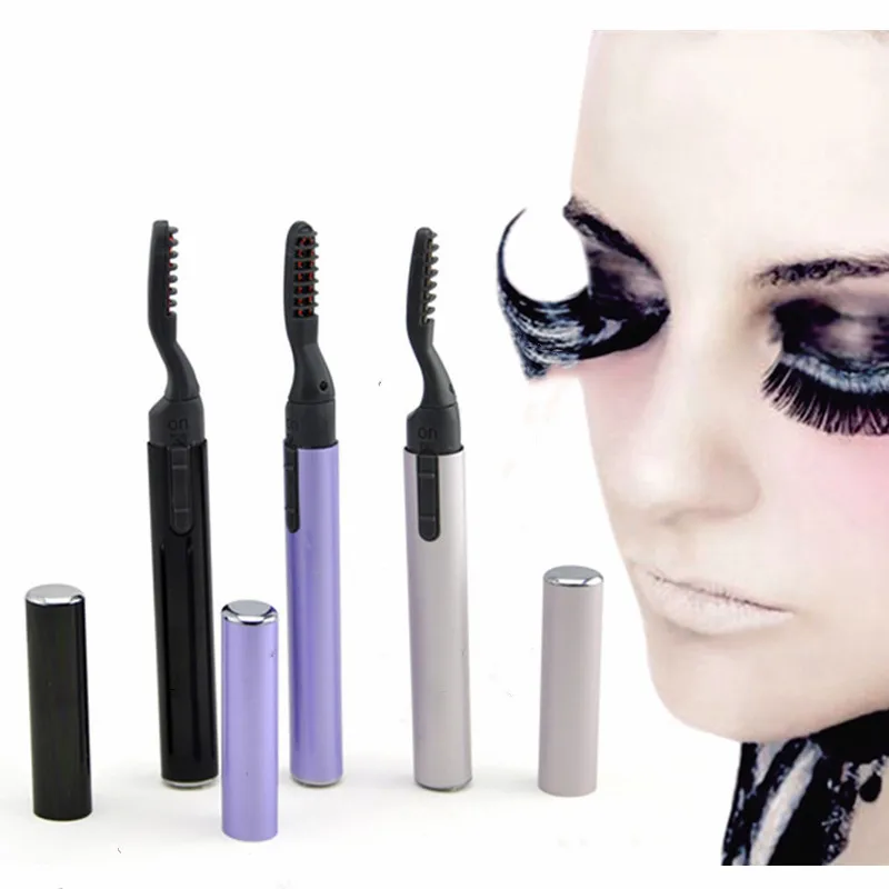 

ELECOOL портативная электрическая завивка ресниц с подогревом долговечная завивка ресниц Набор для завивки ресниц для женщин случайный цвет