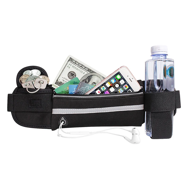

2020 New Sports Bag Running Waist Bag Pocket Jogging Portable Waterproof Cycling Bum Bag Outdoor Phone Anti-theft Pack Belt Bags