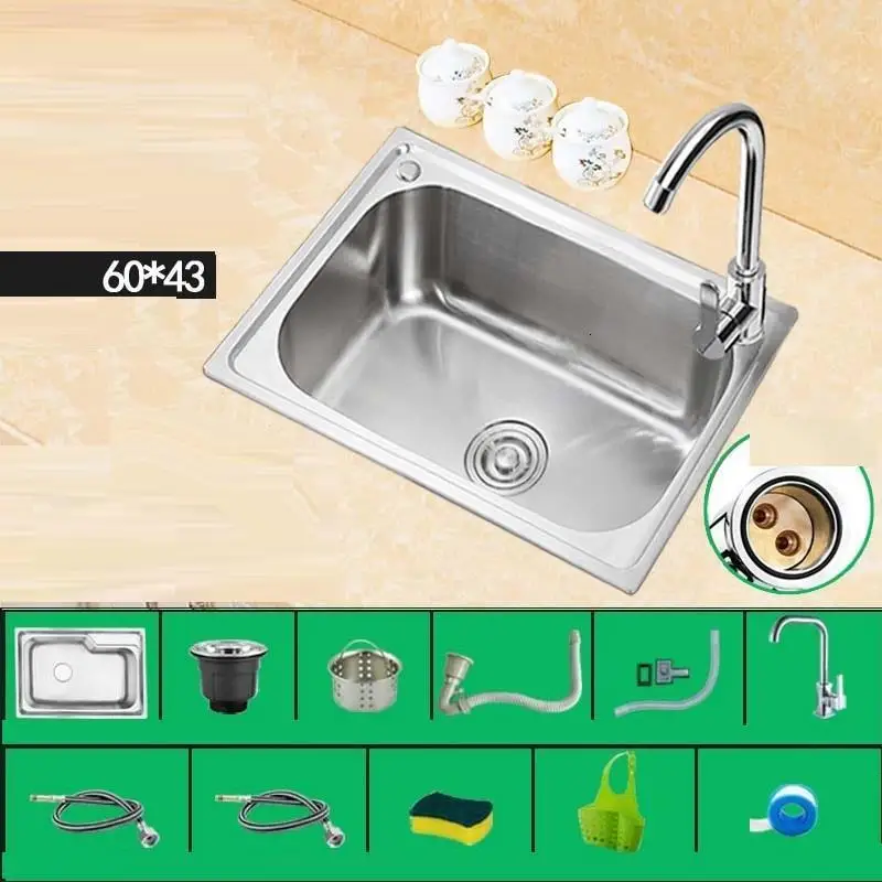 Tarjas Para Cocina Lavello портативная кухонная раковина из нержавеющей стали Lavabo Cuba Pia Cozinha Fregadero для мытья овощей