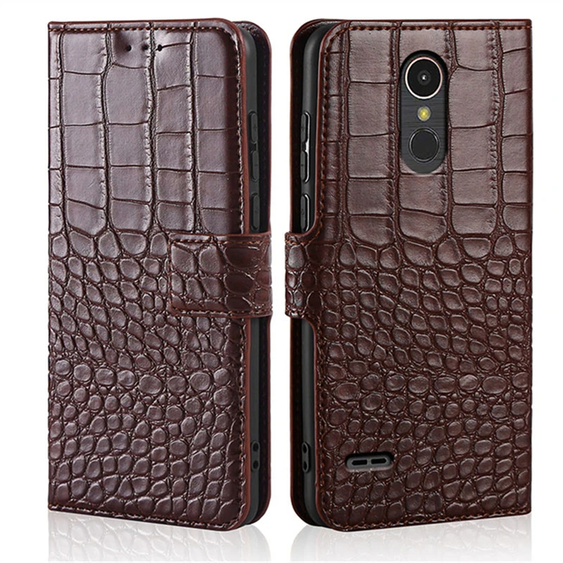 Фото Чехол женский, кожаный чехол с крокодиловой текстурой для телефона LG K10 2017 K 10 X400 M250N K10 LGk10, чехол Coque Capa Funda №2
