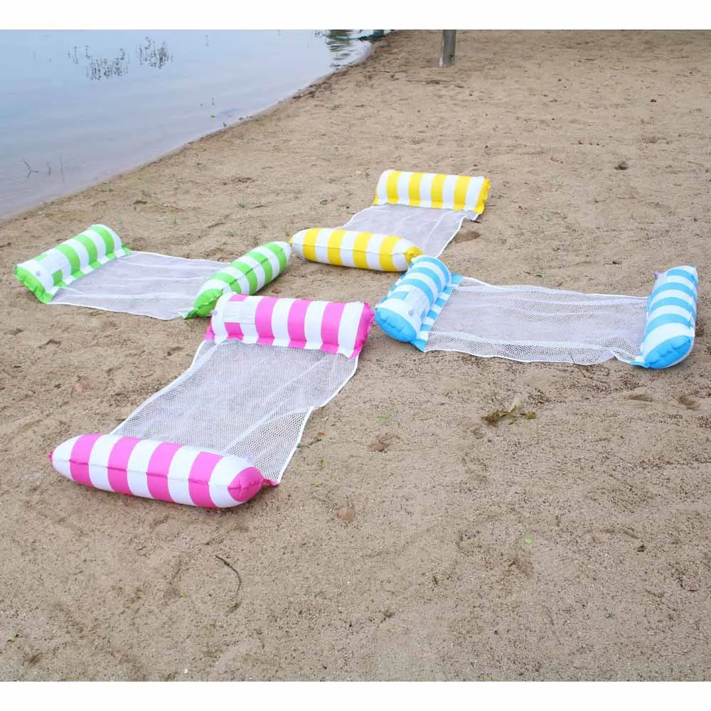 Надувной надувной матрас для плавания с водным гамаком кольцо бассейна вечерние