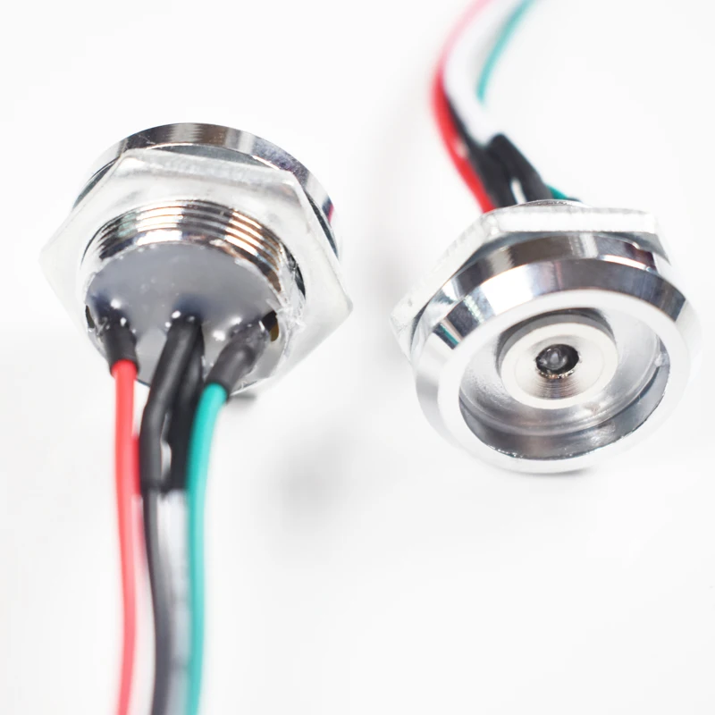 5 шт./лот ТМ зонд DS9092 из цинкового сплава iButton со светодиодной подсветкой для DS1990