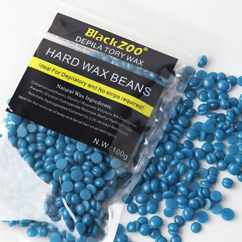 

X7JA 50g/100g 11 Styles Women Men Painless Hair Removal Pellet Hot Film Hard Wax Beans Face Body Depilatory