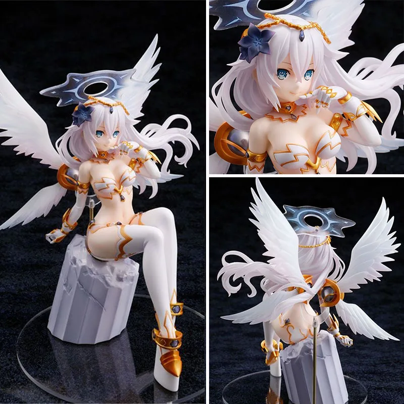 

Action Figures Collection Model Toy for Gift Heart Noire PVC Japanese Anime Noire Hyperdimension Neptunia Black 22cm