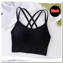 Sports Bra Women Fitness Top Seamless Yoga Underwear Running Yoga Gym Crop Top Women Push Up Sport Bra Vest (3)