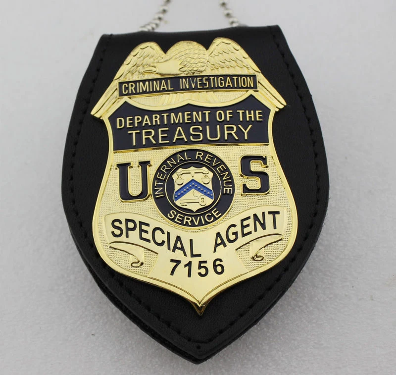 Значок специального агента отдела казначейства по борьбе с преступниками США