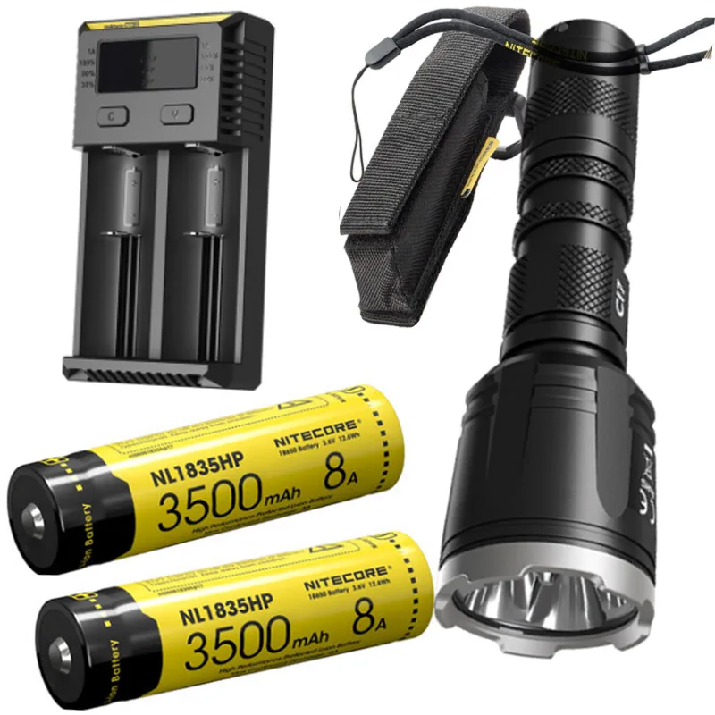 Nitecore CI7 двойной выход Тактический ИК фонарик 4x CREE XP G3 S3 + SST 10 IR светодиодов 18650