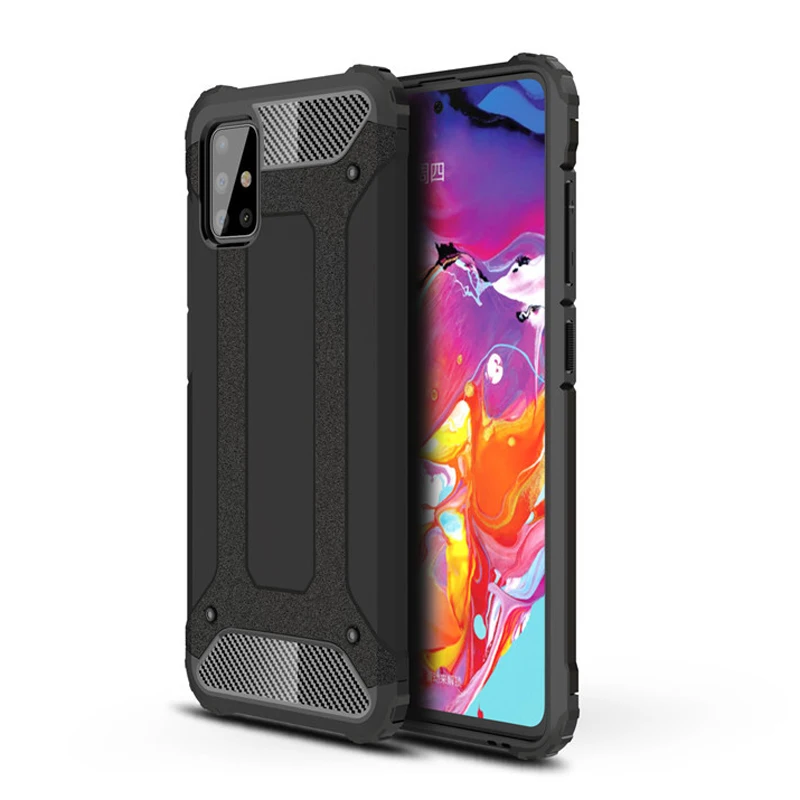 

Case for Samsung Galaxy M10 A01 A10 A11 A20 A20 E A21 A30 A31 A40 A41 A50 A70 S A51 A60 A71 A90S A81 A91 Silicone Hybrid Cover