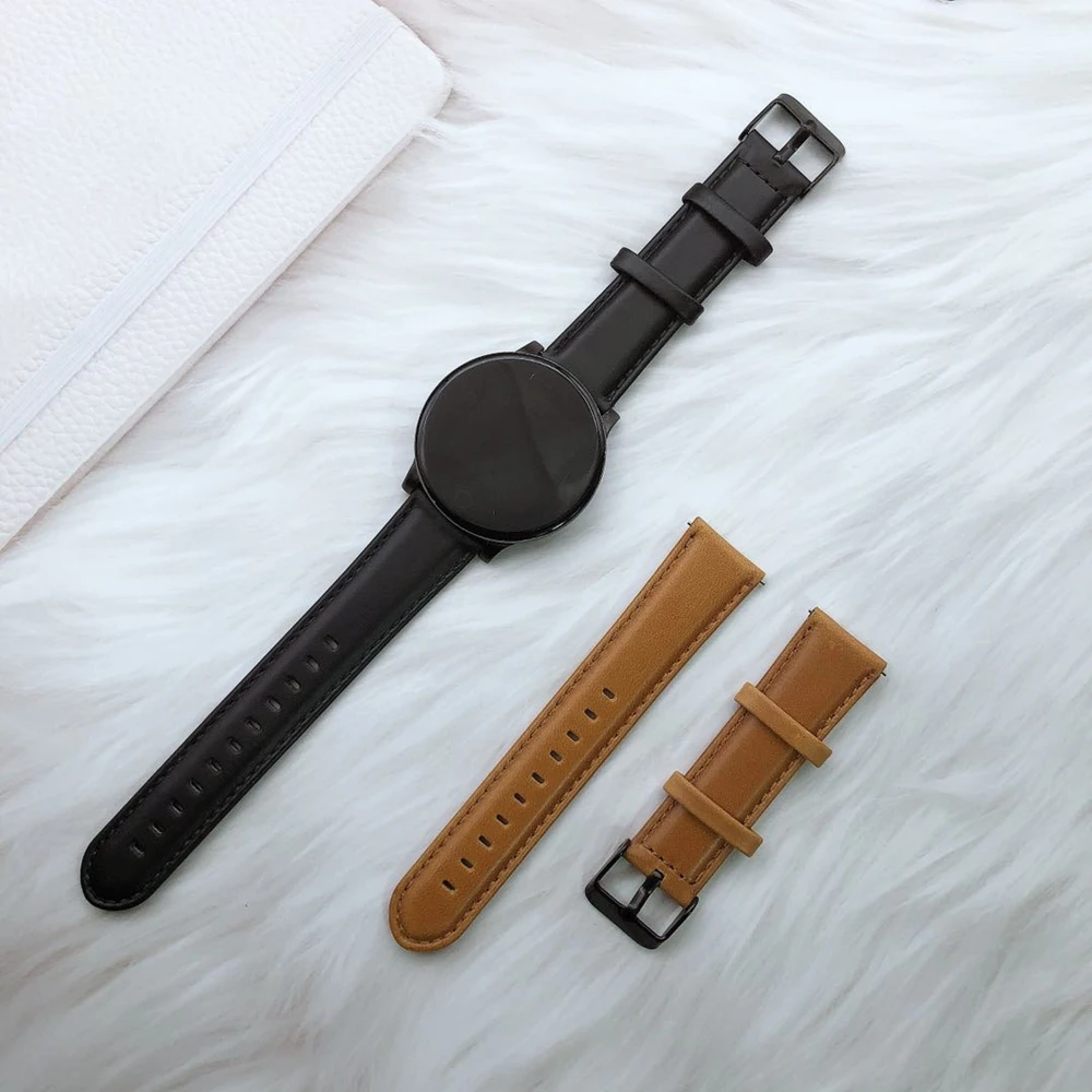 20 22 мм для Samsung S3 Classic Gear sport S2 Band huami amazfit gtr bip galaxy watch 3 41 45 active 40 44 huawei GT 2 42 46|Ремешки