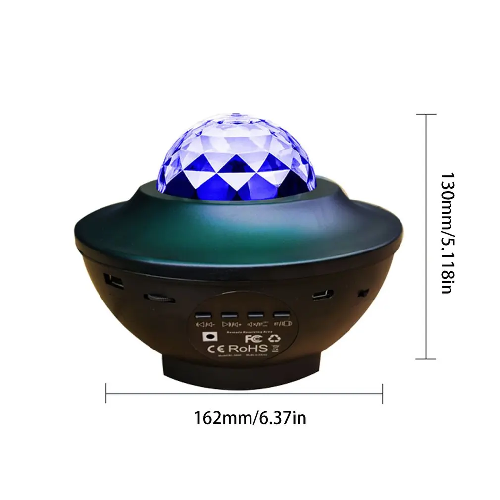 Новинка 2021 лазерный водяной знак с питанием от USB беспроводной звездного