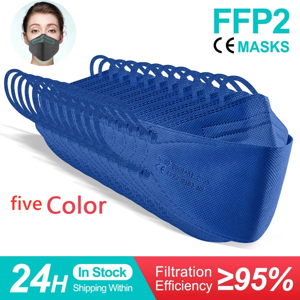 

Респираторная маска ffp2 Fish fpp2, черная многоразовая респираторная маска ffp2mask, kn95 ffpp2