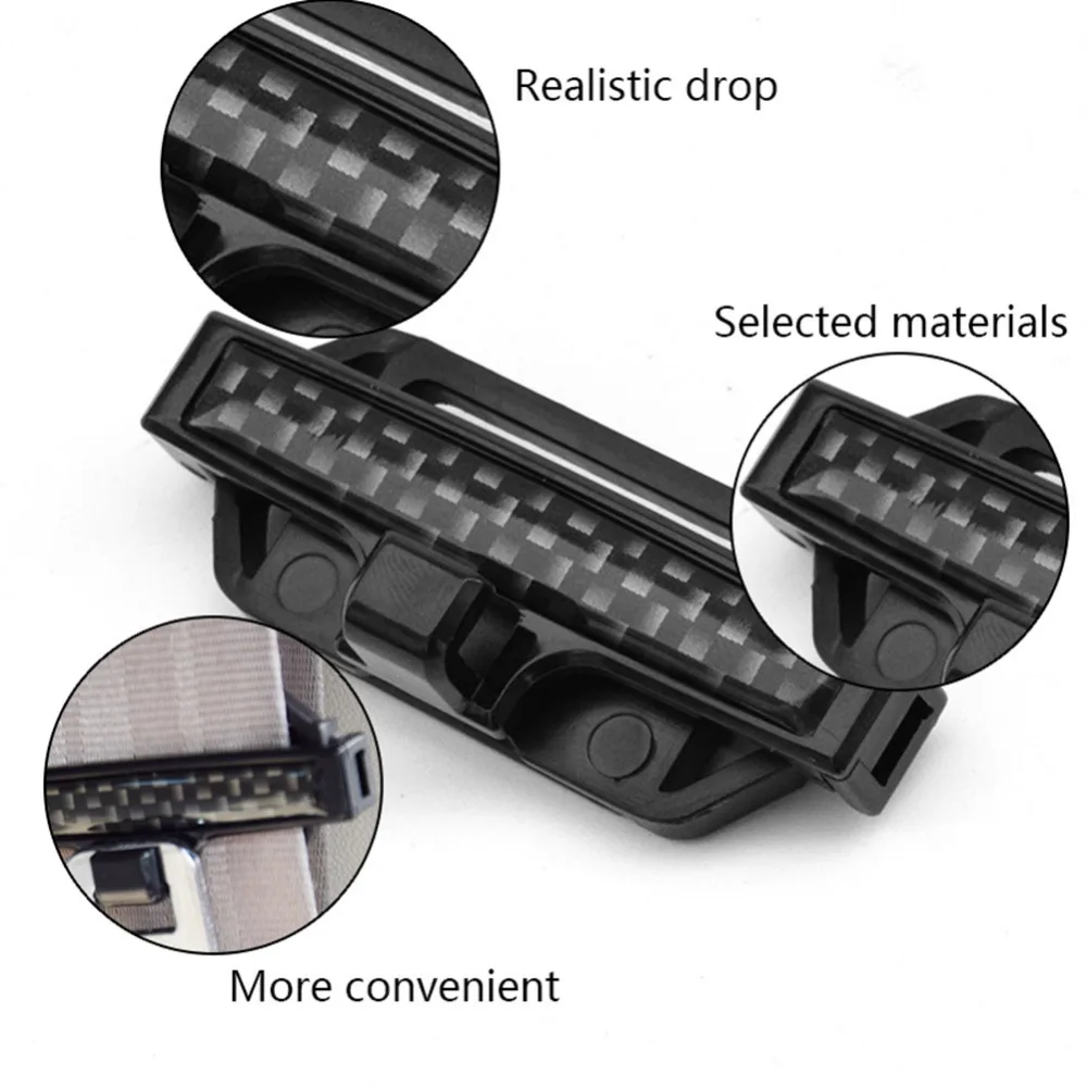 2 шт. ремни безопасности автомобиля зажимы ремня пряжки регулятора блокировки