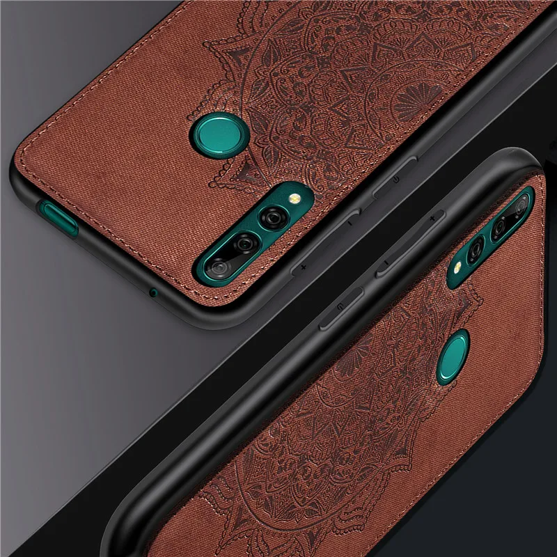 Чехол для телефона с мандалой Huawei P Smart Z силиконовые чехлы Цветочным Тиснением