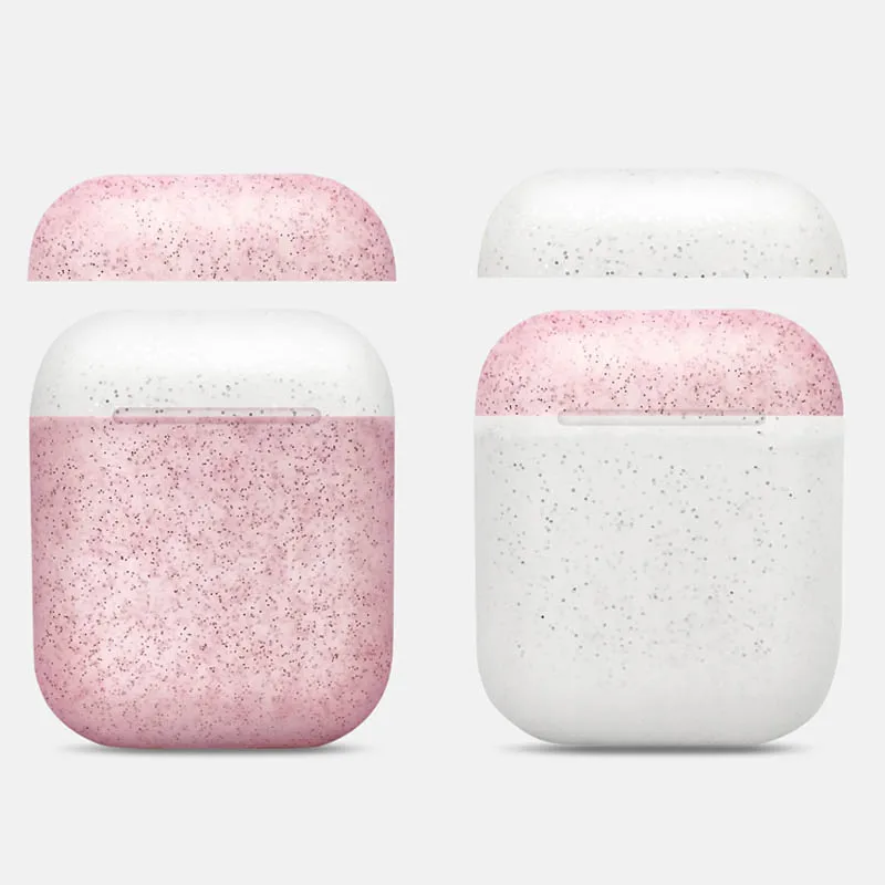 Силиконовый чехол для Apple Airpods Bluetooth наушники силиконовые контейнеры Airpod зарядное