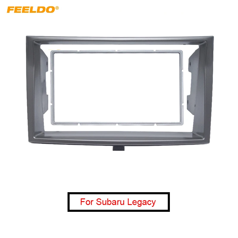 FEELDO автомобильный DVD/CD Радио стерео панель Fascia Рамка адаптер для Subaru Legacy Outback 2009 2014
