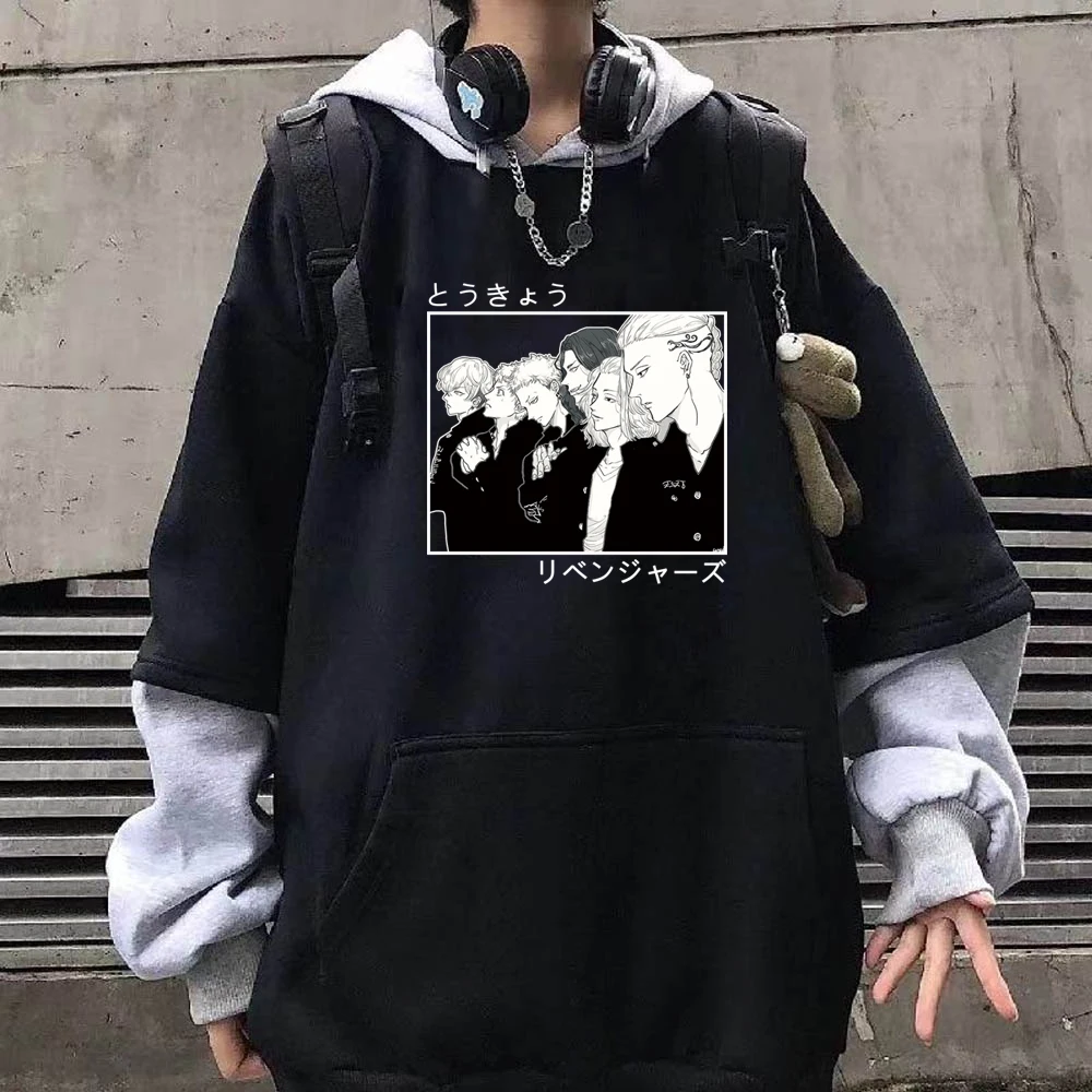 

Свитшот для косплея в стиле хип-хоп с рисунком аниме Токио, рептилии, для мужчин и женщин