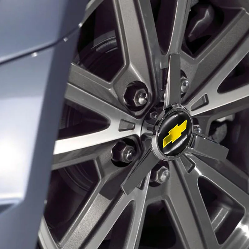 

4pcs 68mm car logo wheel center hub cover badge cover, used for Chevrolet-logo car personality modification styling accessories