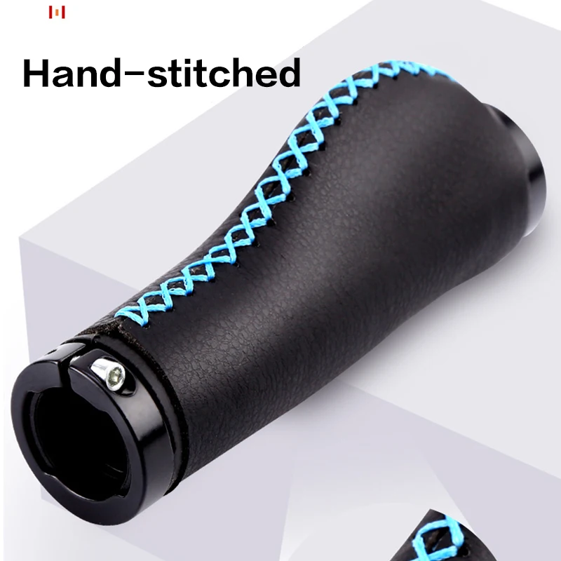 

Anti-slip Leather Cycling Bicycle Handle Bar Grip Cover Mountain Bike Microfiber Leather Handlebar Covers Anti-Shock Grips Cover