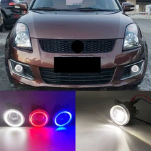 2 функции авто светодиодный DRL Дневной светильник автомобиля