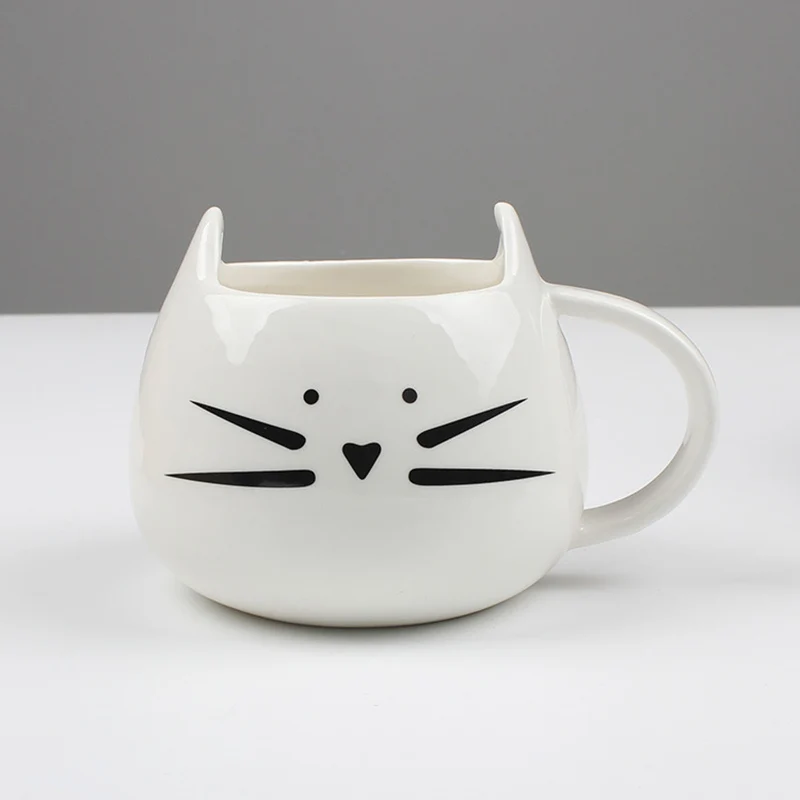 2019 Новый Керамика милый чашка в виде кошки и кружки Кофе Чай молока чашки с