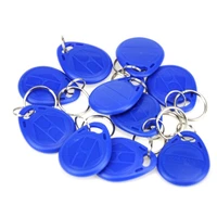 keyfobs ring 125khz card chip rfid tag proximity id smart token tags key id em4100 for access control time attendance