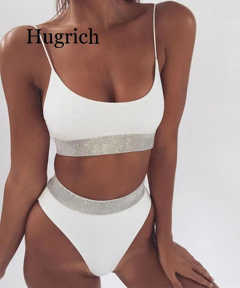 

Brief Sets Women Lady Sequin High Waist Set Push Up Padded 2020 Summer Casual Sexy Brief Sets
