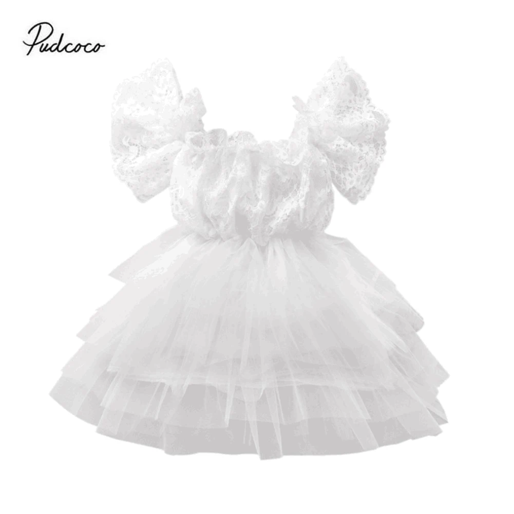 Вечерние платья-пачки для новорожденных девочек от 0 до 24 месяцев пышное