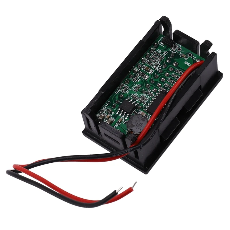 5X Red Led Digital Display Voltmeter Meter Volt Tester Panel For Dc 12V Cars Vehicles USB 5V2A Output 12.6V Battery | Инструменты