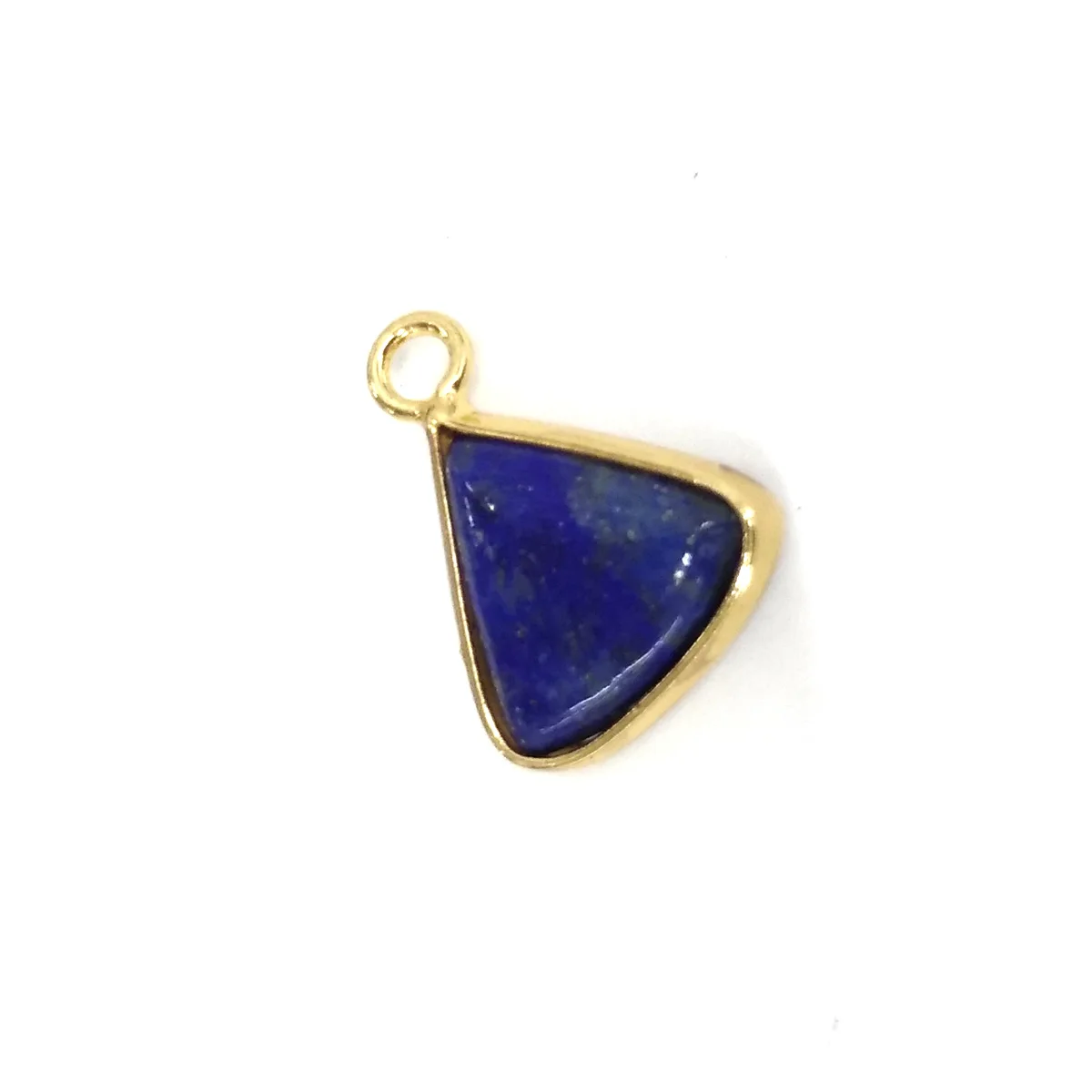 

2Pcs Natural Pendants Triangle Semi-Precious Stone Charm Making for Jewelry Necklace Elegant Accessories For Women Size 11x16mm