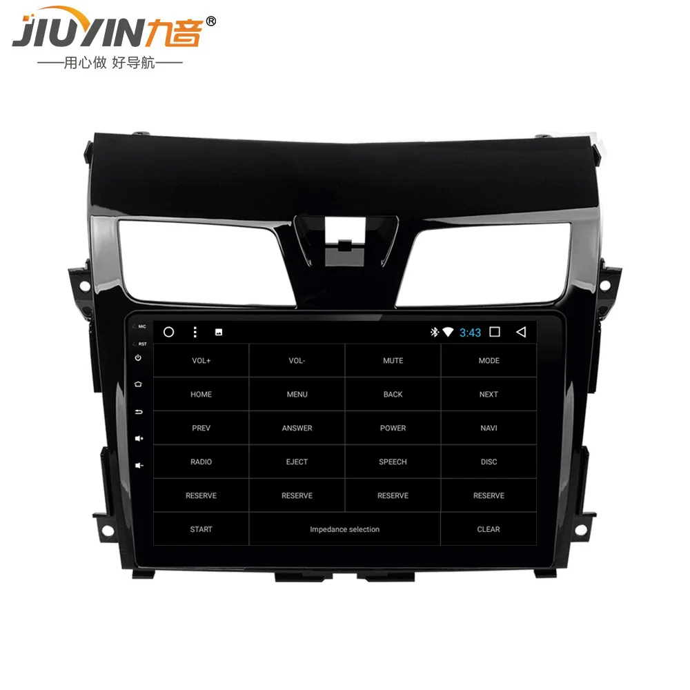 JIUYIN Android 8.1Car медиаплеер для Nissan Teana Altima 2013 2015 WIFI автомобильный DVD мультимедийный