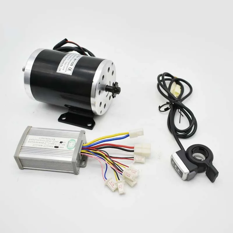 Мотор с начесом 36V48V 800W MY1020 контроллером и ЖК дисплеем дроссельной заслонки