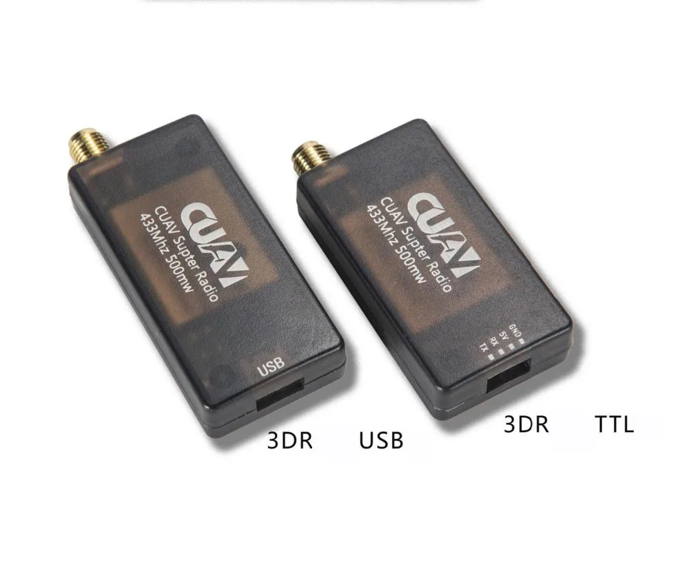 CUAV 3DR радиотелеметрия 915 МГц 433 1000 мВт Телеметрия данных TTL и USB-порт для APM Pixhawk Pixhack