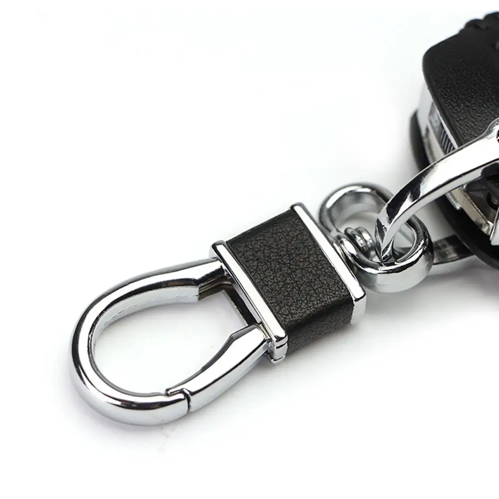 Car Key Cover Leather Keychain Case For Mercedes Benz CLS CLA GL R SLK AMG A B C S Class Remote Holder | Автомобили и мотоциклы