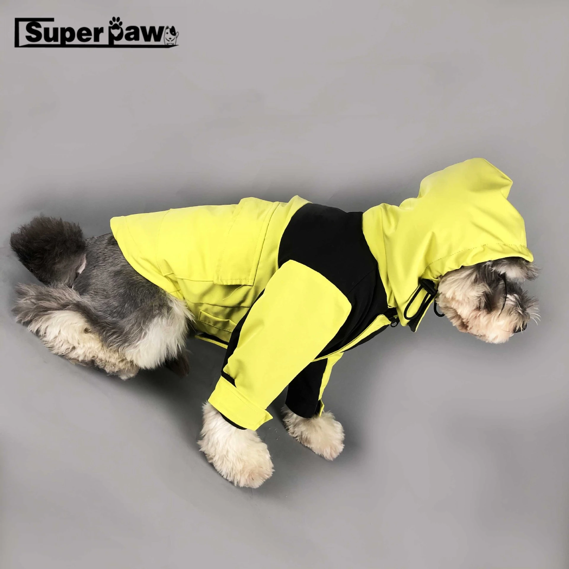 Модный уличный пуховик для собак жилет ветровка маленьких и средних одежда с