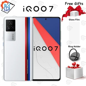 new original vivo iqoo 7 5g mobible phone 6 62 120hz 8g128g snapdragon888 octa core android 11 fast charging 120w smartphone free global shipping