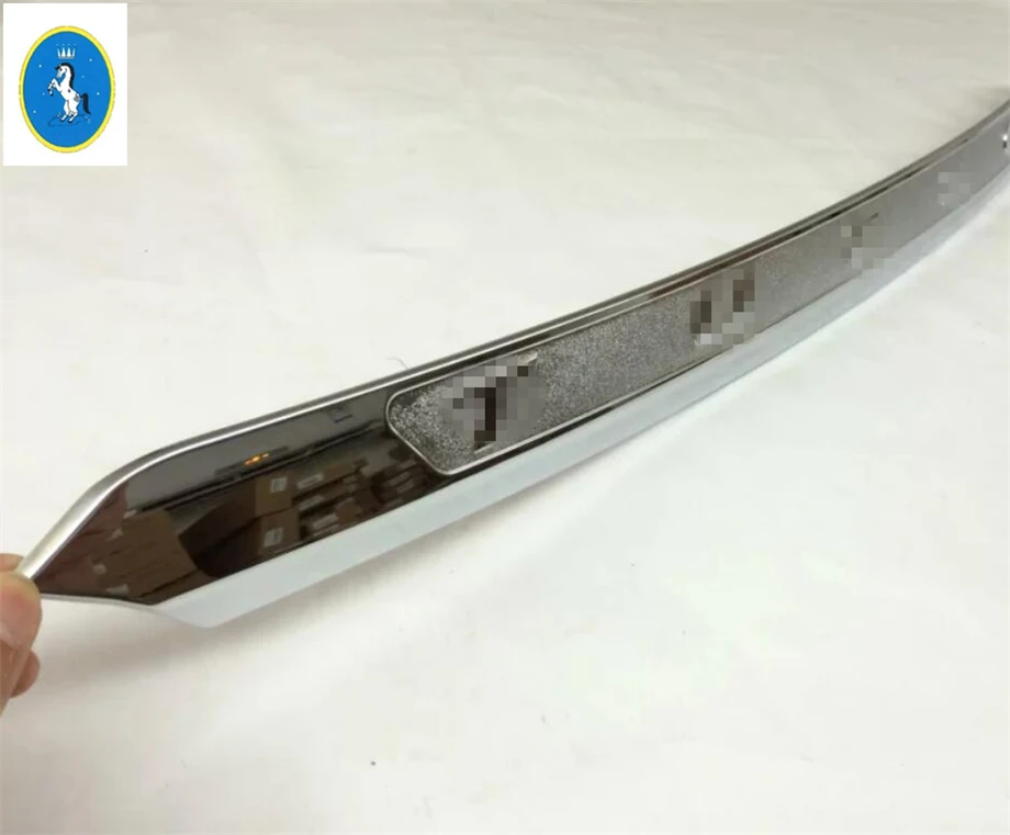 Yimaautotrims авто аксессуар ABS передняя головка капота двигателя декоративная полоса накладка 1 шт. подходит для hyundai Tucson