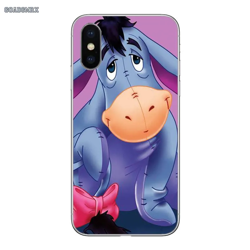 Мультфильм ослик арт Eeyore для huawei P Smart 2019 G7 G8 P7 P8 P10 Plus P20 P30 Pro P9 Lite Mini 2017 прозрачные