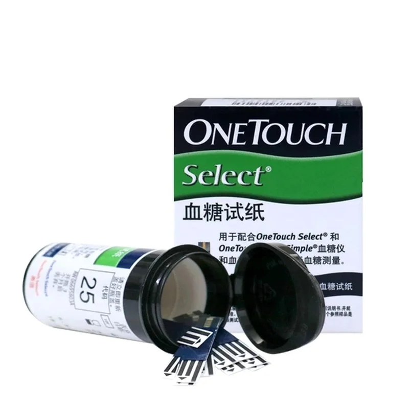 onetouch select тест полоски В одно касание выберите простой Тесты 100 шт для измерения