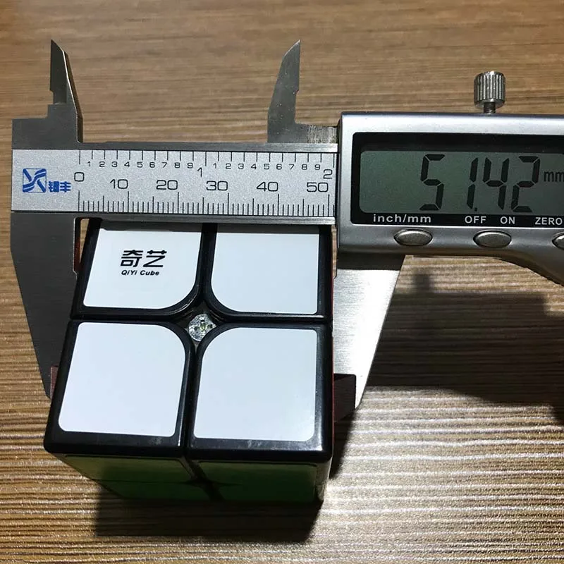2X2X2 магический куб скоростной Карманный стикер 50 мм головоломка