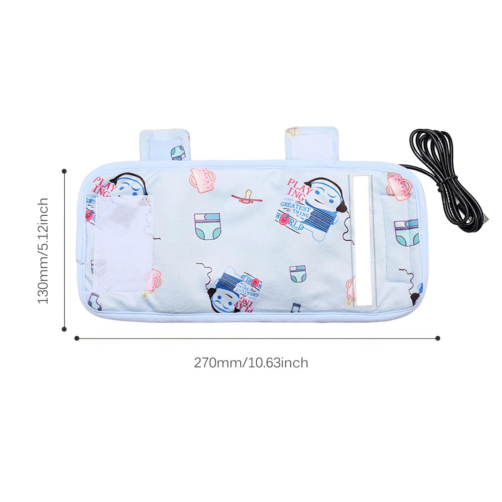 

USB Milk Water Warmer Travel Stroller Insulated Bag Baby Nursing Bottle Heater Newborn Infant Portable Bottle Feeding Warmers