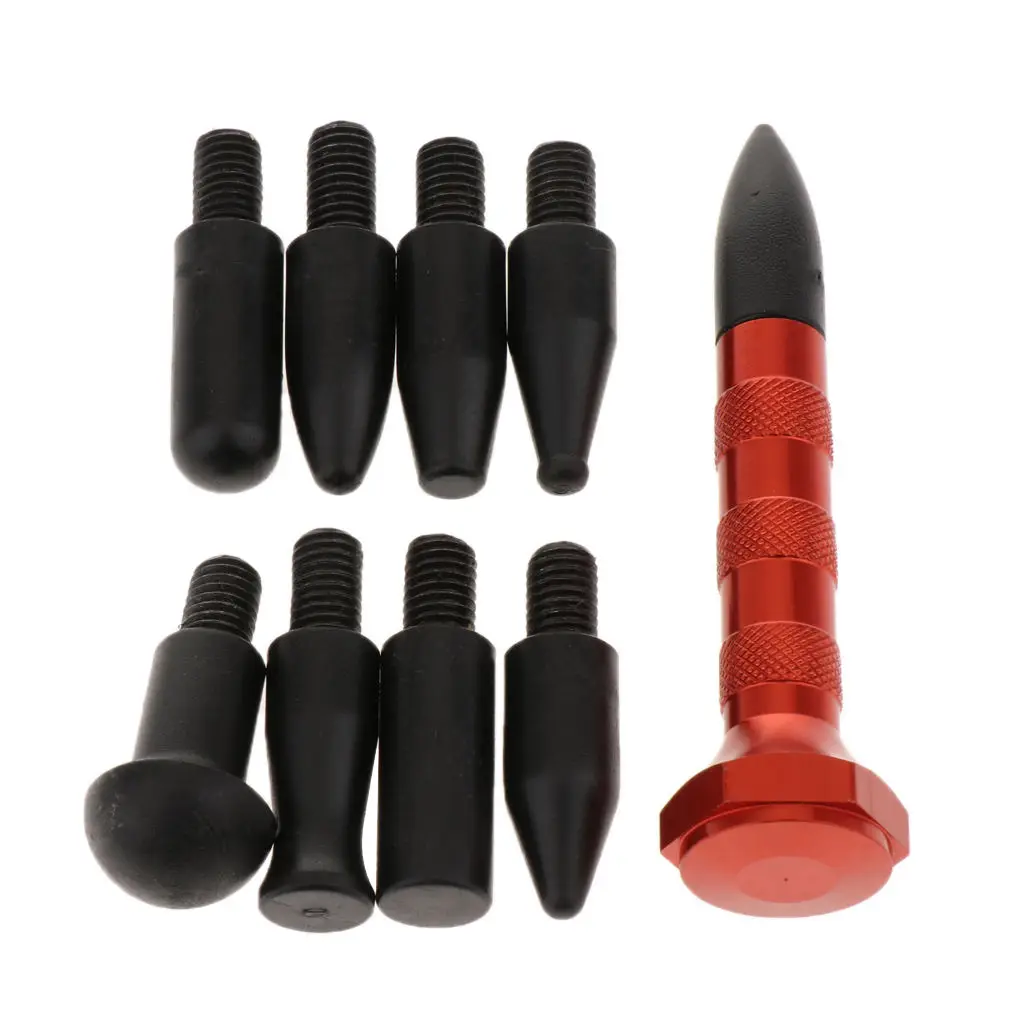

9 Pieces Dent Repair Kit, Tap Down Pen Tips Dent Removal Tools