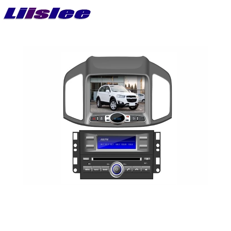 Автомагнитола LiisLee для Chevrolet Captiva 2006 ~ 2017 мультимедийный ТВ DVD GPS аудио Hi Fi радио